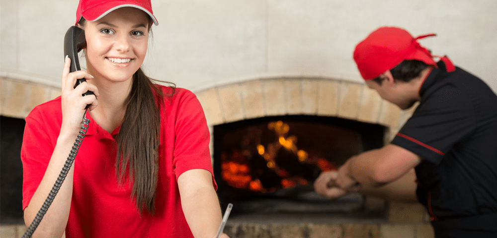 atendente pizzaria