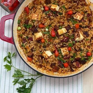 Arroz Carreteiro com Pimenta Temperada