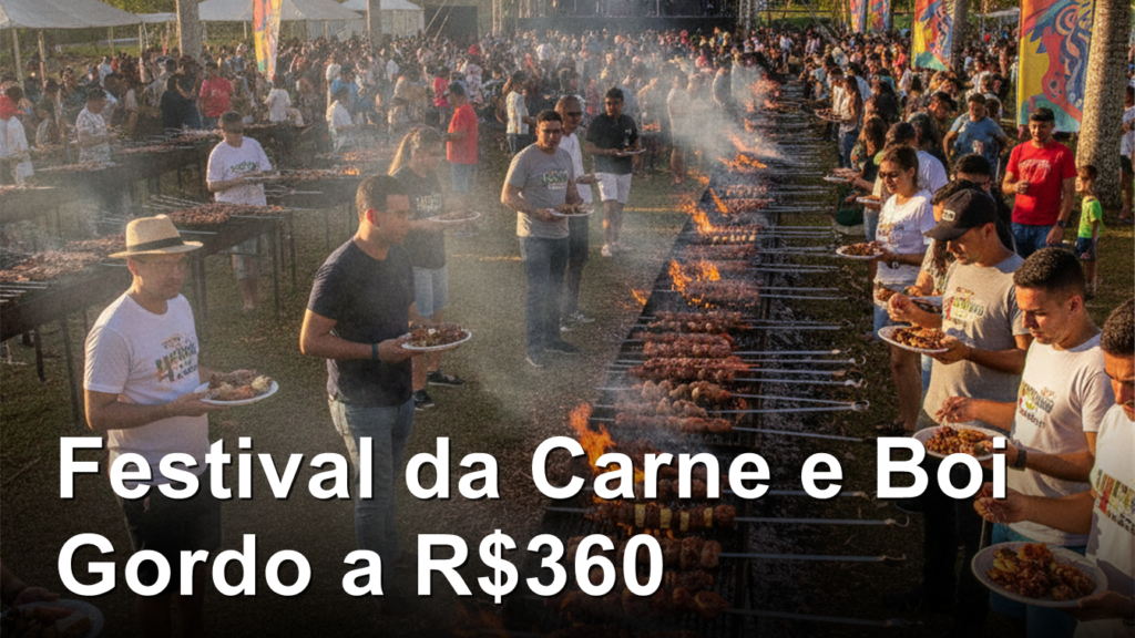 Festival Internacional da Carne 2026 churrasco brasa espetinhos Campo Grande